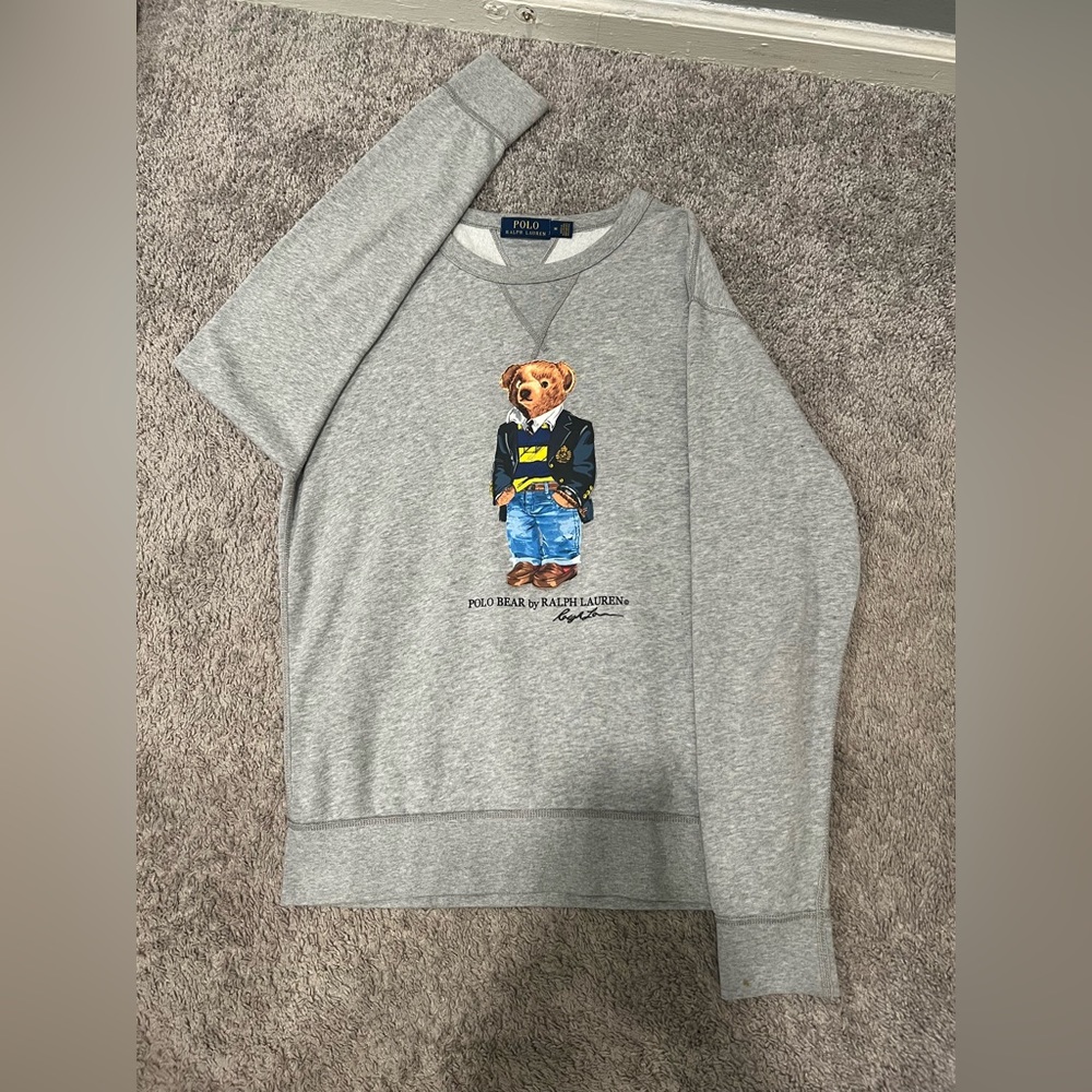 RALPH LAUREN POLO BEAR CREWNECK